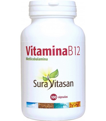 Vitamina B12 Sura Vitasan 100 cápsulas