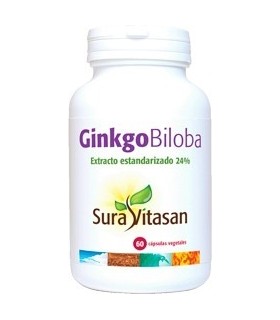 GINKGO BILOBA 60 CAP SURAVITASAN