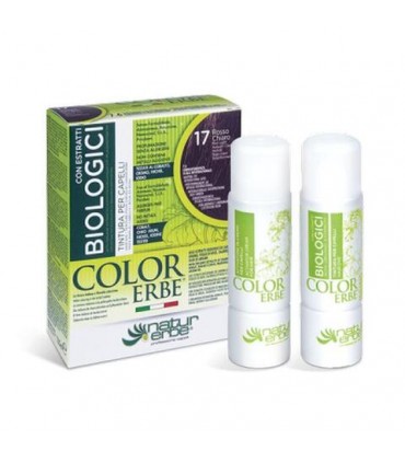 TINTE 17 BIO ROJO CLARO NATUR ERBE