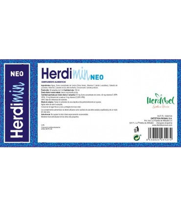 Herdimin Neo 30 Ampollas 5 Ml. Herdibel