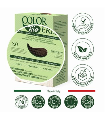 Tintura COLOR ERBE Bio Castano Scuro (3.0)