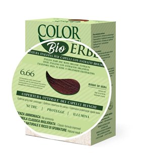 Tintura COLOR ERBE Bio Rosso Di Sera (6.66)