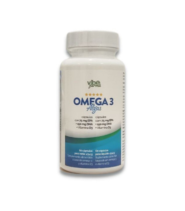 OMEGA 3 VEGAN 500 mg. 60 caps. VIBEFARMA