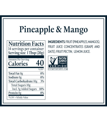 MERMELADA PIÑA Y MANGO 284 gr. ST. DALFOUR